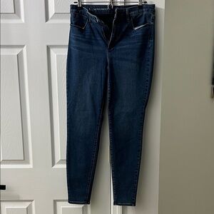 Talbots Deep Indigo Skinny Jeans
